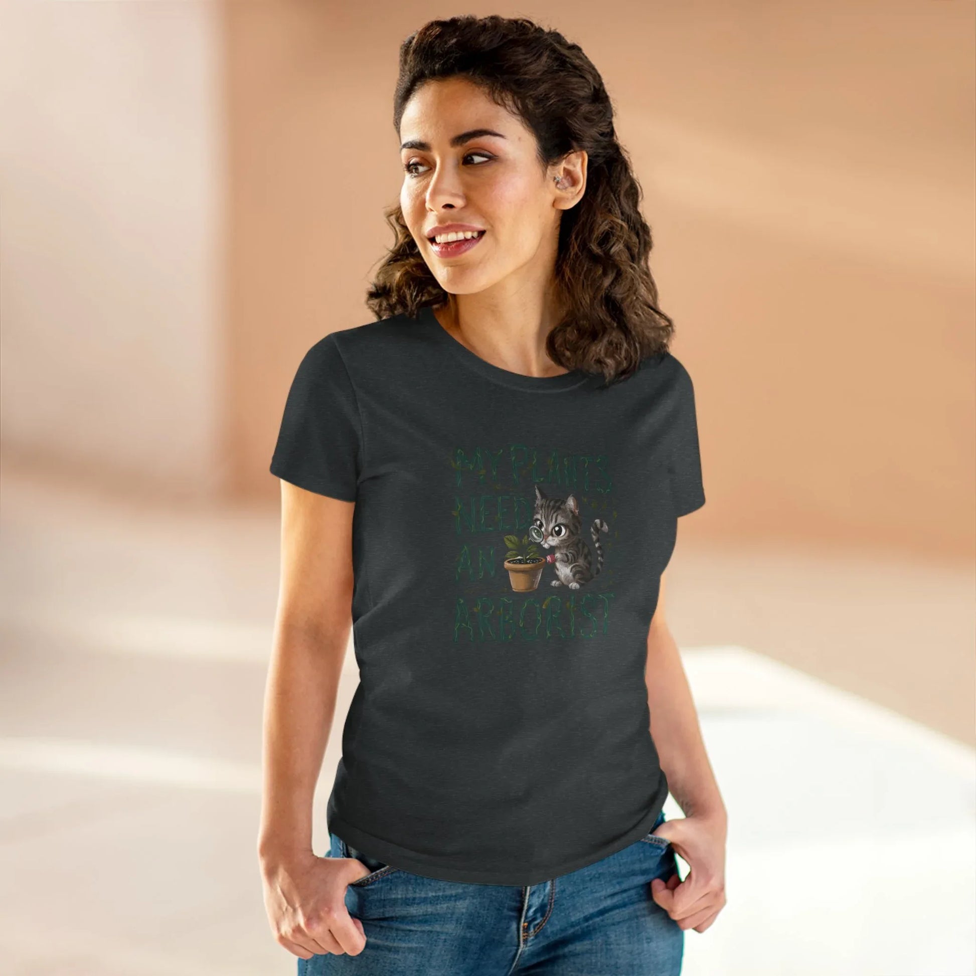 My Plant Need Arborist Women Cotton Tshirt - Billien