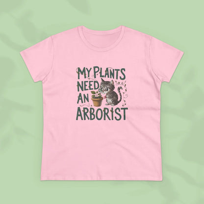 My Plant Need Arborist Women Cotton Tshirt - Billien