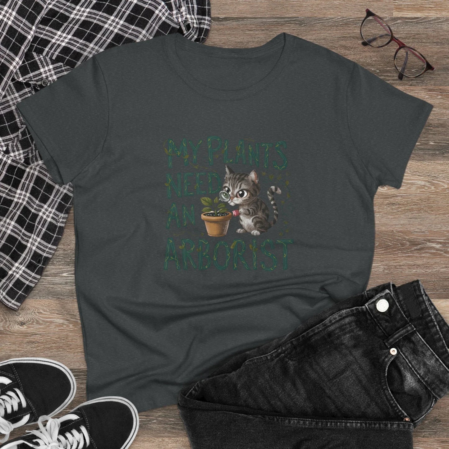 My Plant Need Arborist Women Cotton Tshirt - Billien