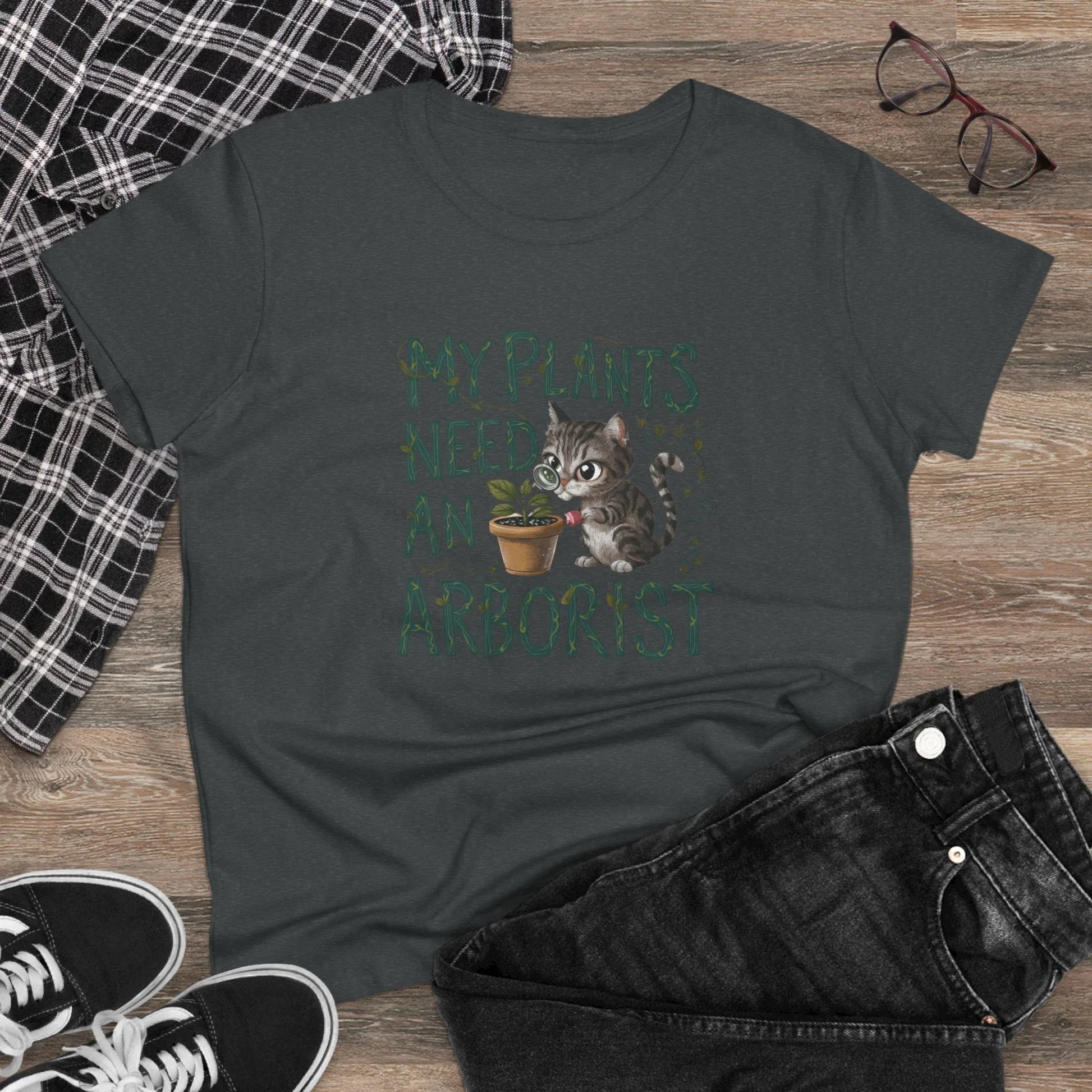 My Plant Need Arborist Women Cotton Tshirt - Billien