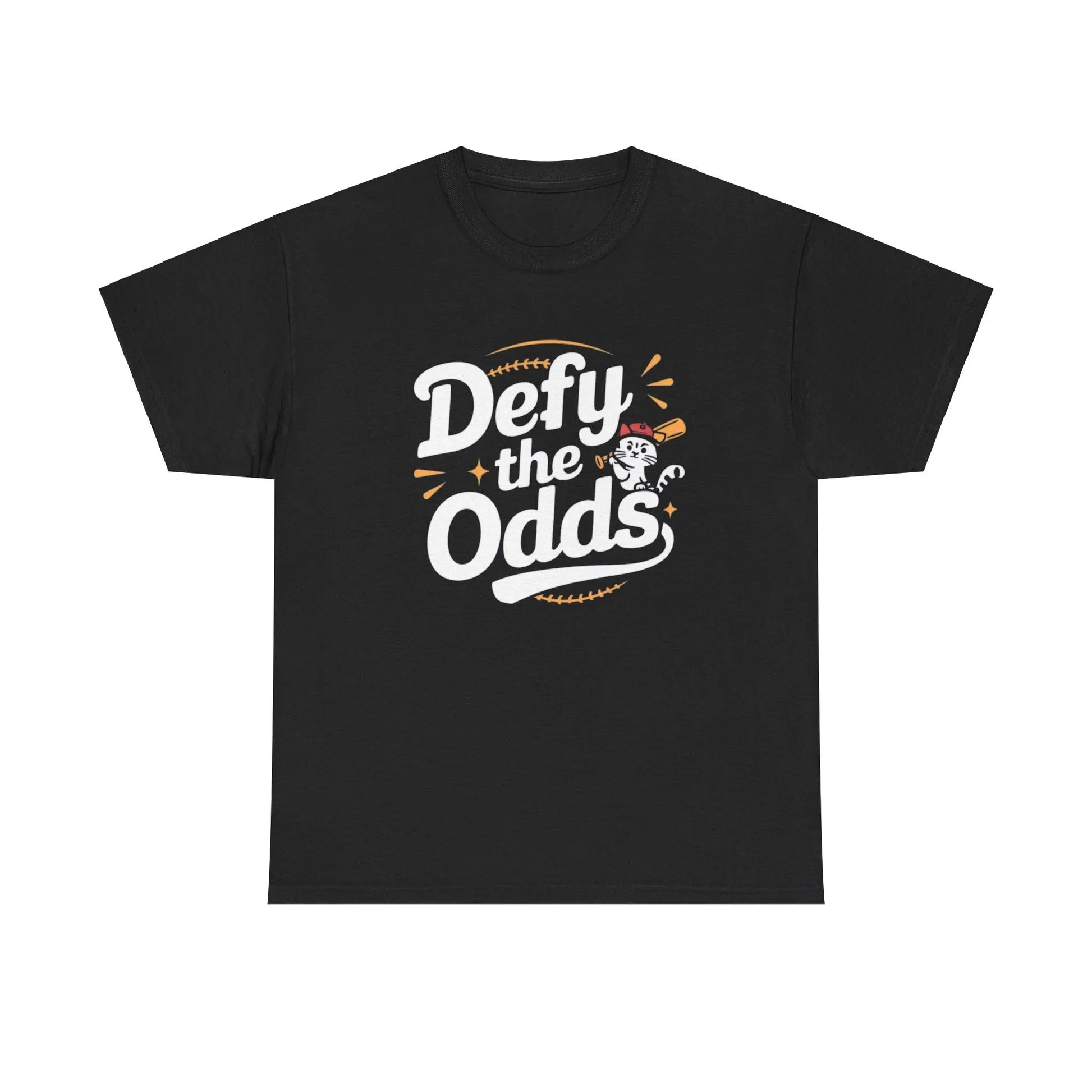 Defy The Odds Baseball Crew Neck Tee - Billien
