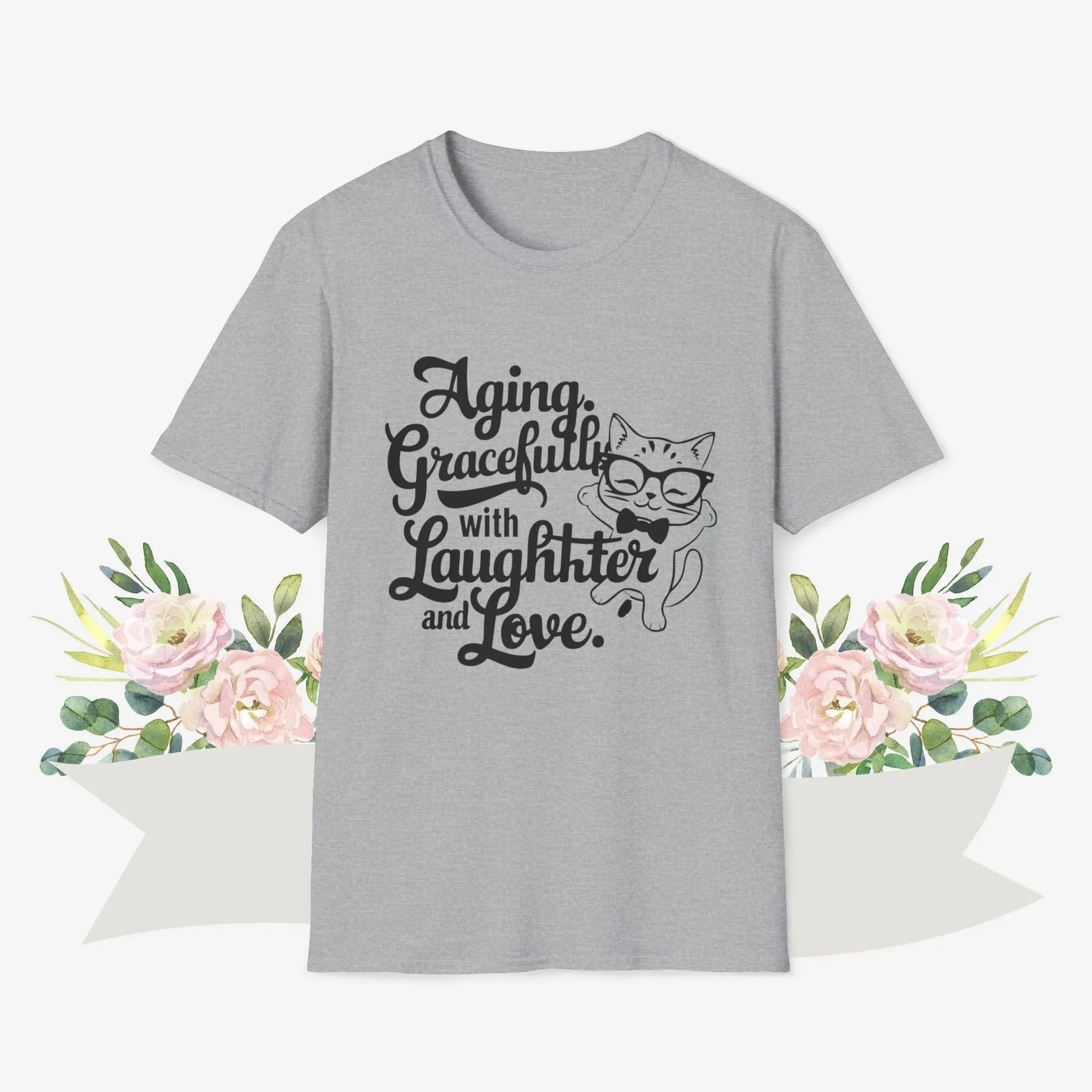 Aging Gracefully With Laughter and Love Cotton Men Tee - Billien