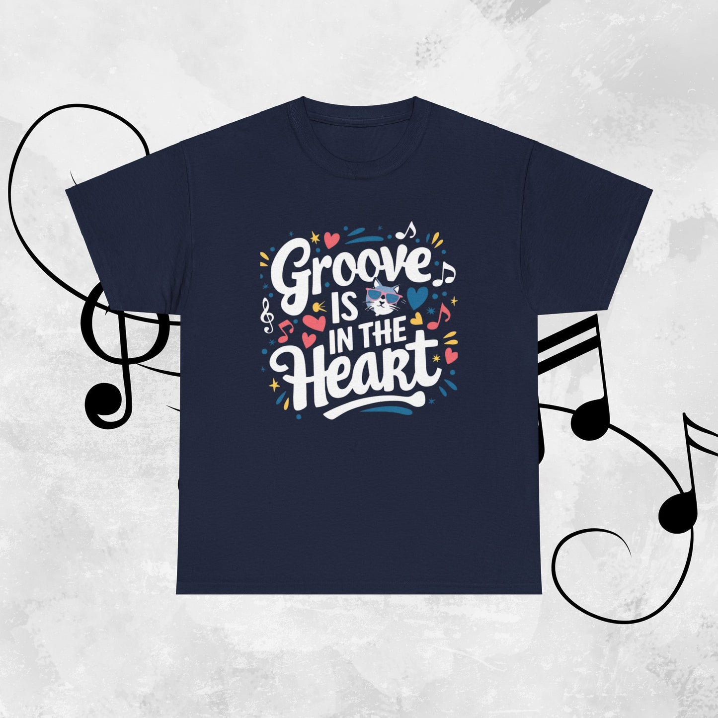 Groove In The Heart Cotton T-Shirt