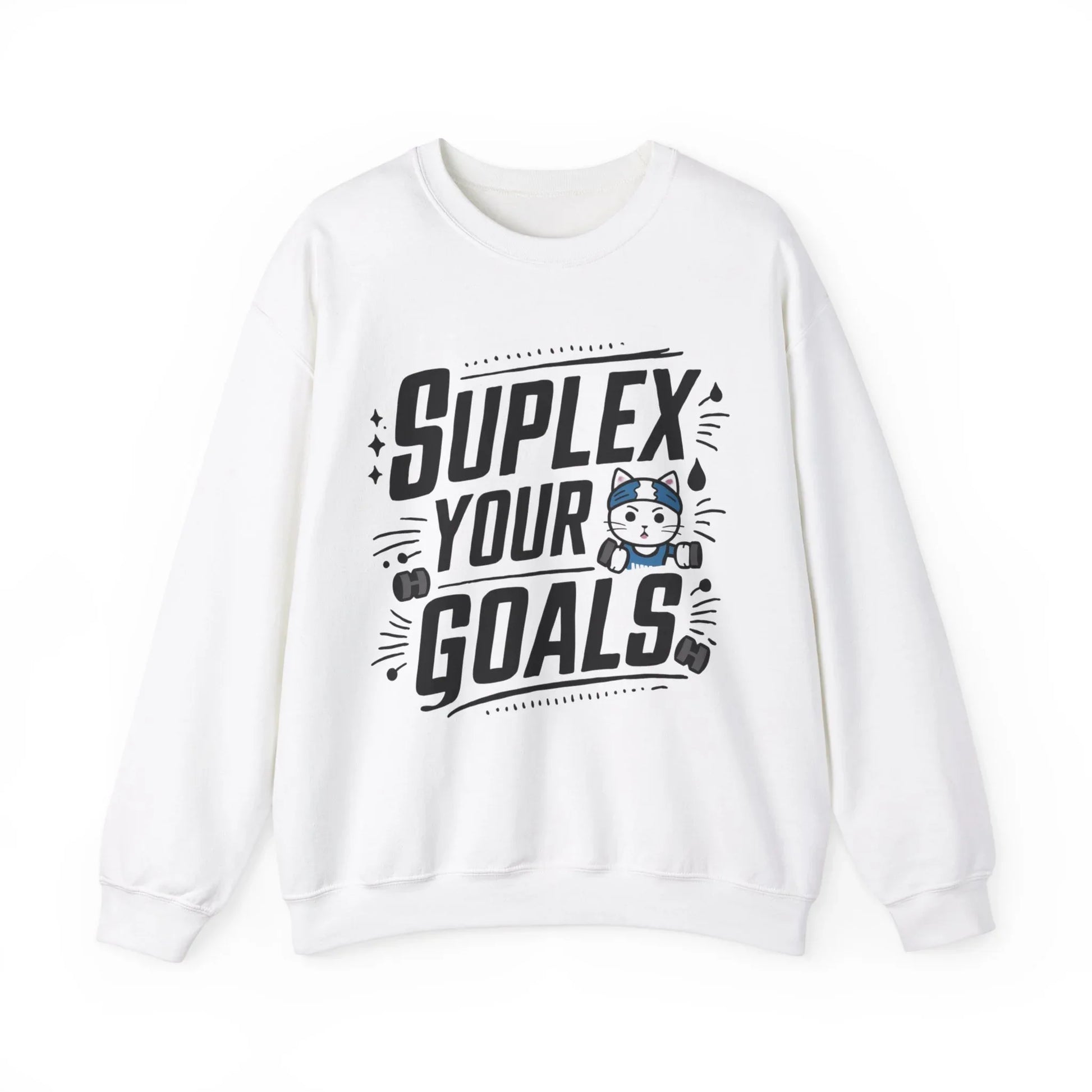 Suplex Your Goals Ultra Cotton Crewneck Sweatshirt - Billien