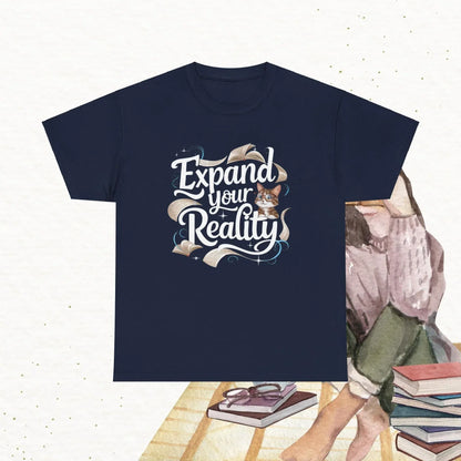 Book Lovers Expand The Reality Cotton T-Shirt - Billien
