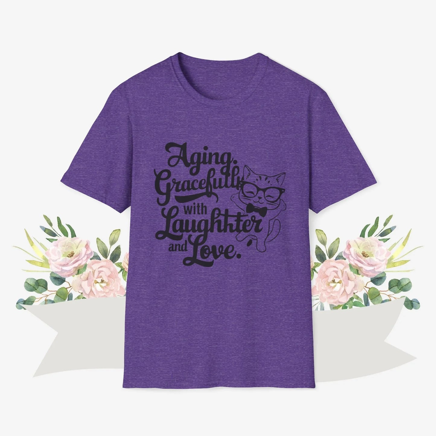 Aging Gracefully With Laughter and Love Cotton Men Tee - Billien