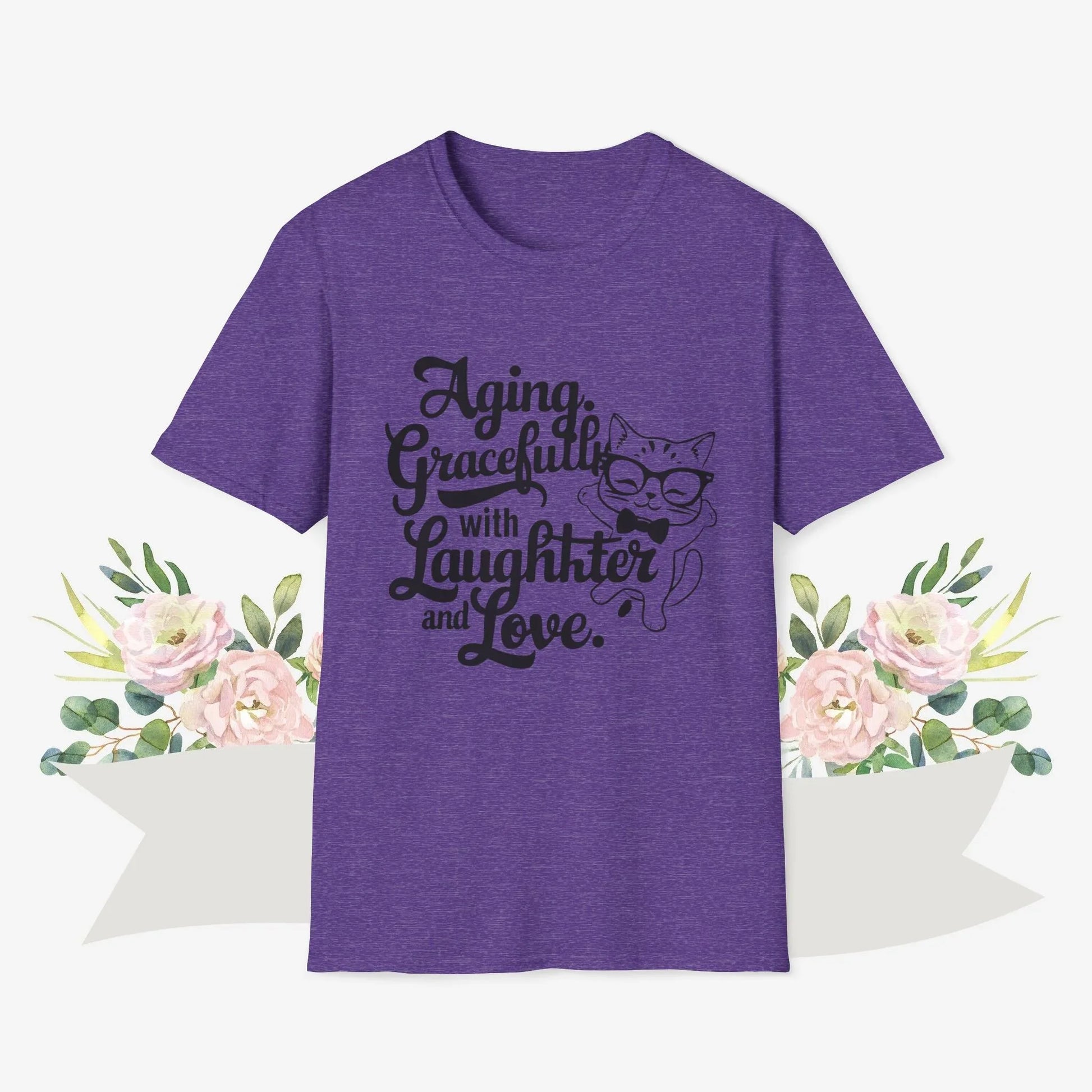 Aging Gracefully With Laughter and Love Cotton Men Tee - Billien