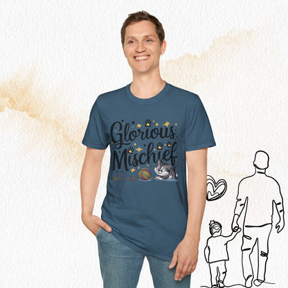 Glorious Mischief Cotton Men T-Shirt