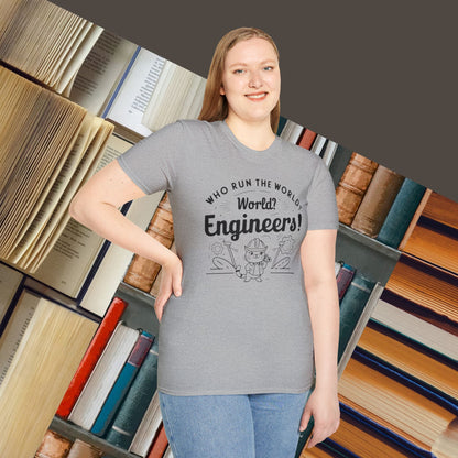 Who Build World Cotton T-Shirt