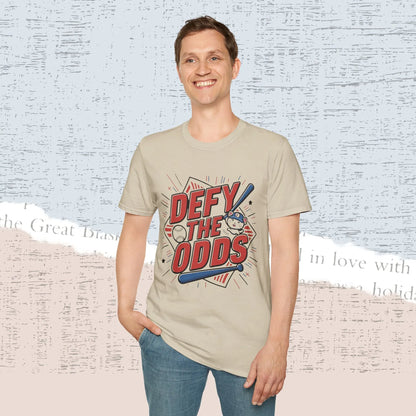 Defy The Odds Cotton Men Tee - Billien