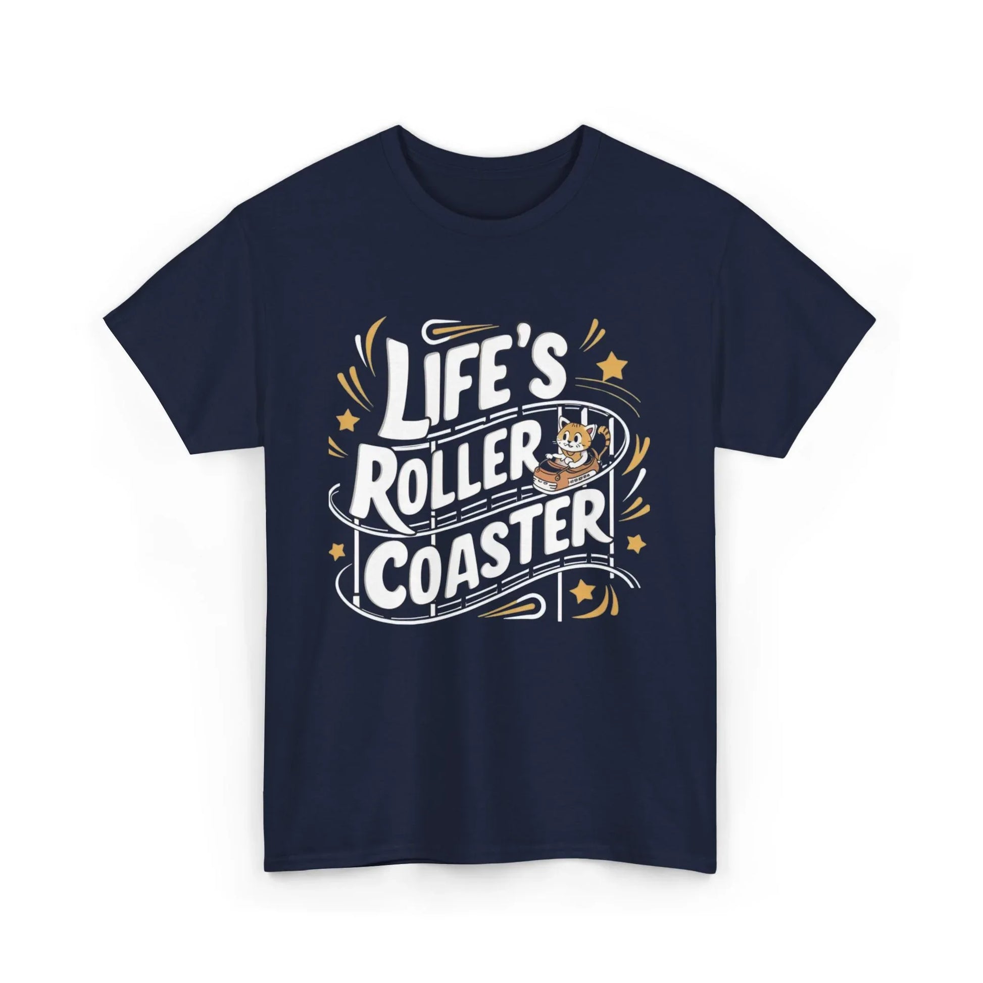 Life Roller Coaster Cotton Tshirt - Billien