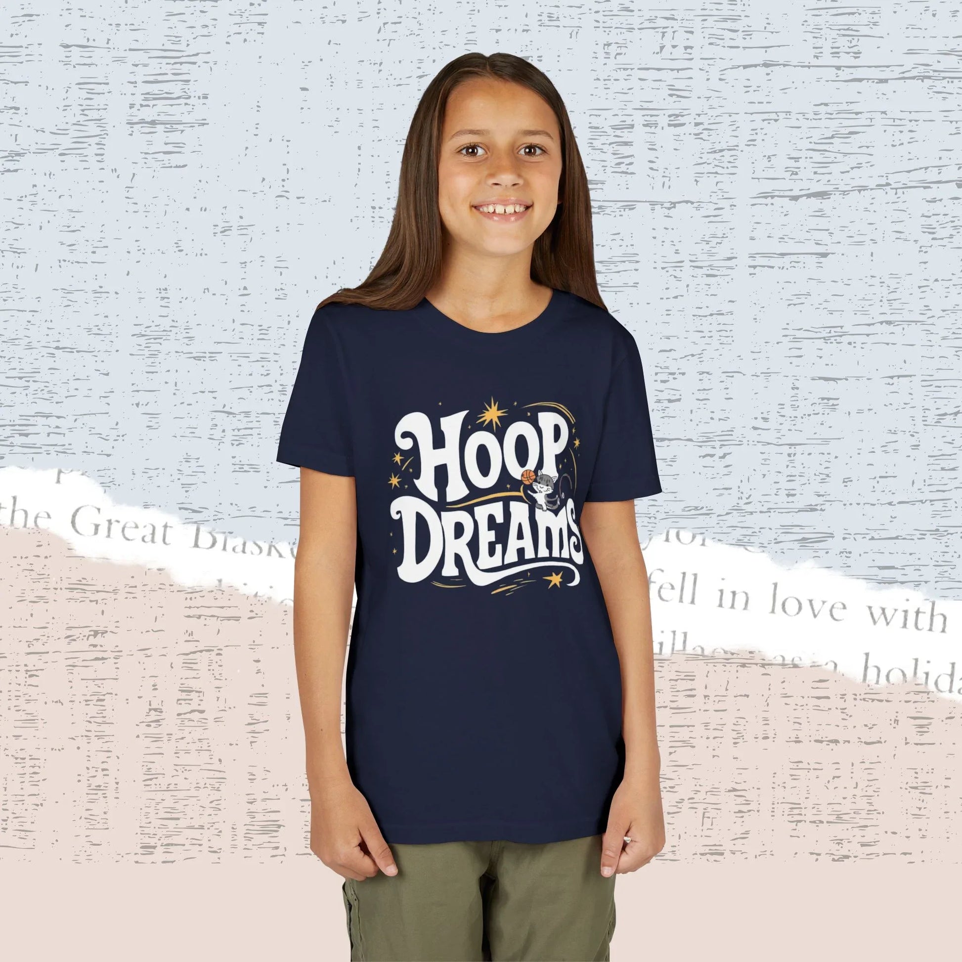 Hoop Dreams Youth Heavy Cotton T-Shirt - Billien