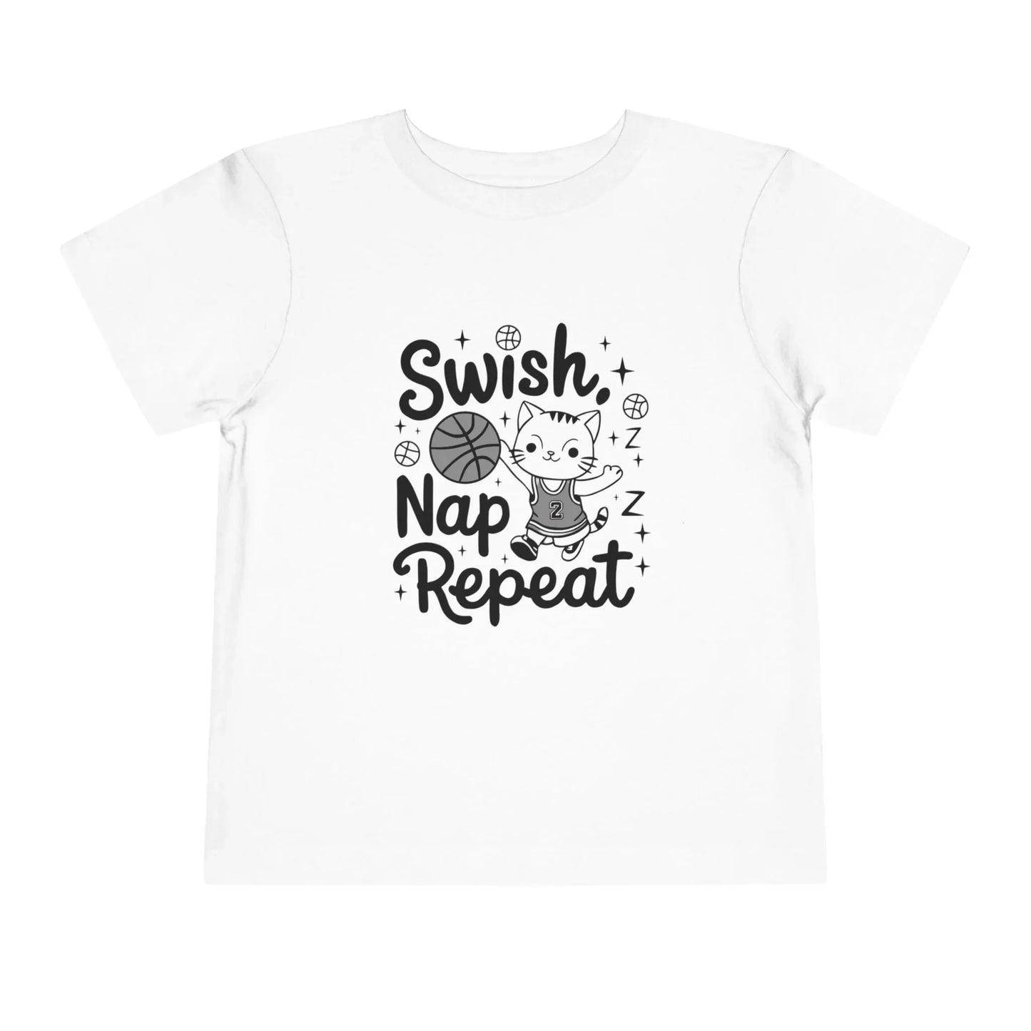 Swish Nap Repeat Toddler Cotton T-Shirt - Billien