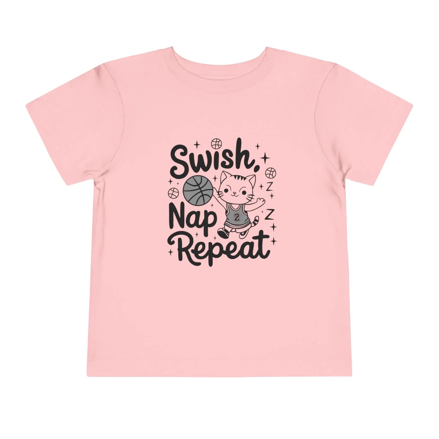Swish Nap Repeat Toddler Cotton T-Shirt - Billien