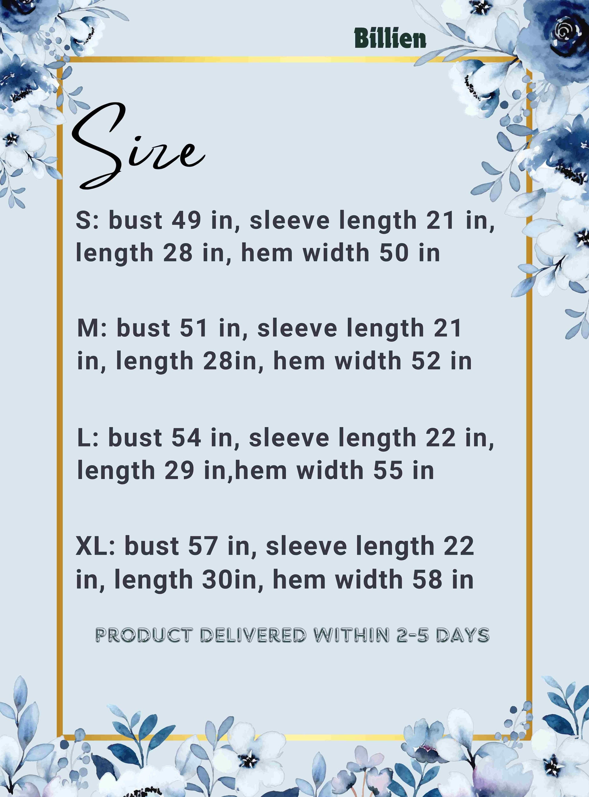 Floral Top features a classic round neck and three-quarter sleeves - Billien