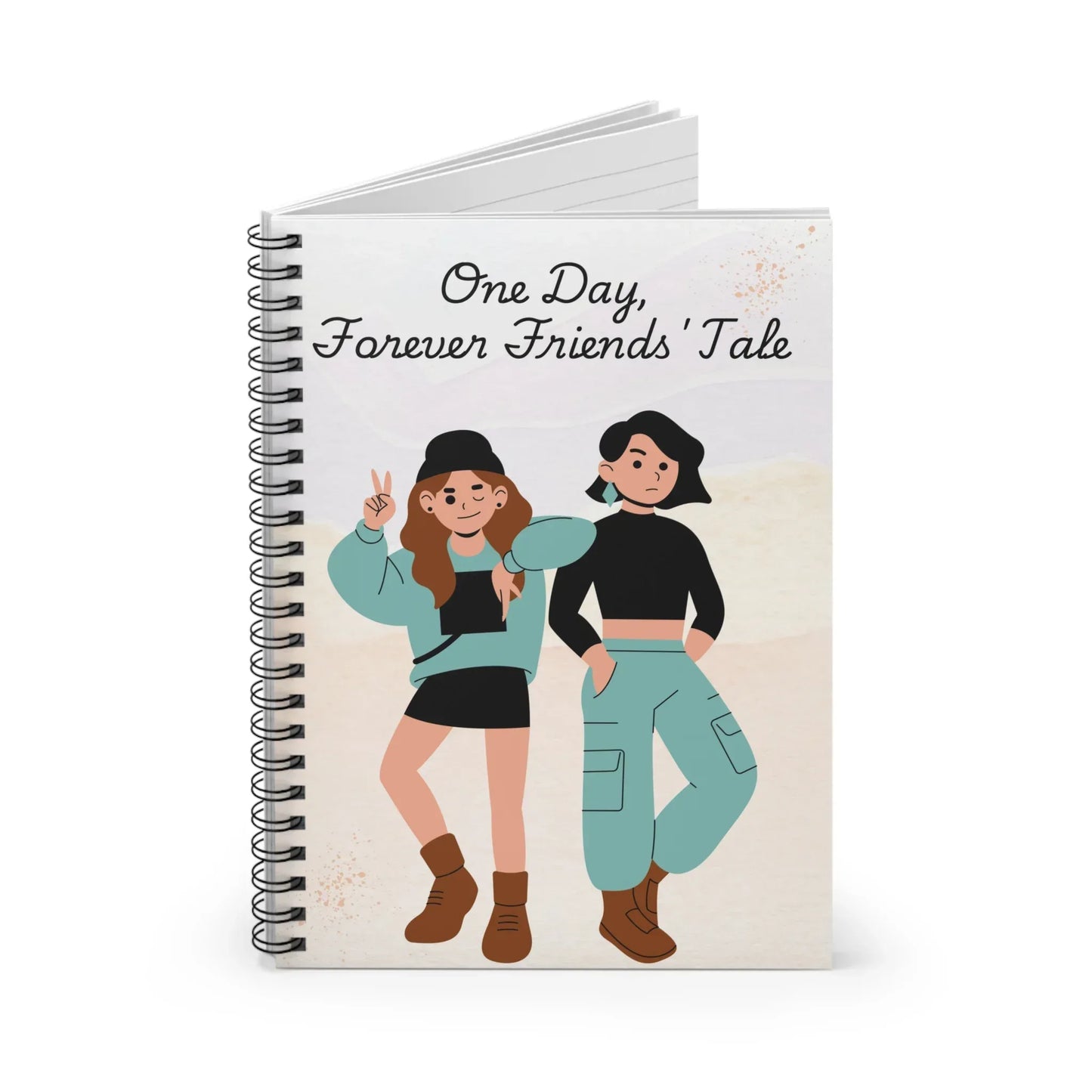 Bestie Fun Ruled Line Notebook - Billien