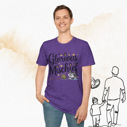 Glorious Mischief Cotton Men T-Shirt