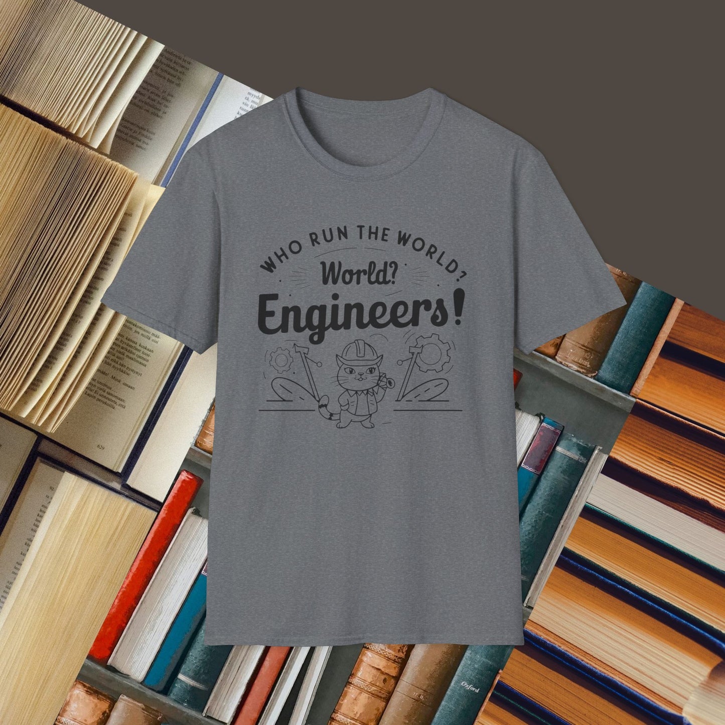 Who Build World Cotton T-Shirt