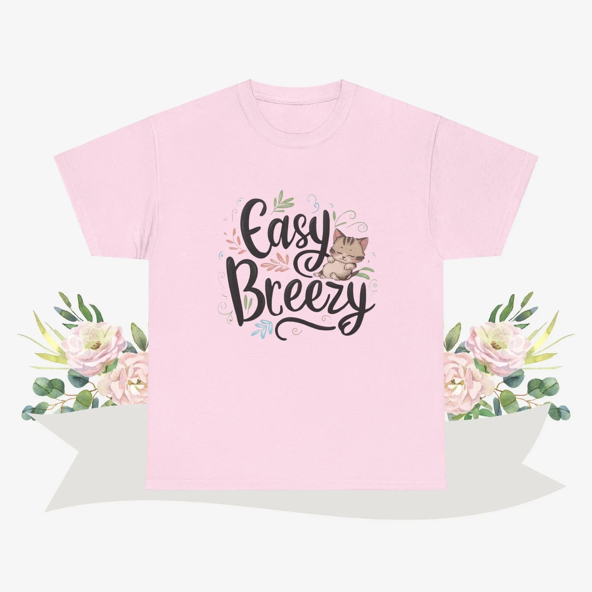 Easy Breezy Idiom Cotton Tshirt - Billien