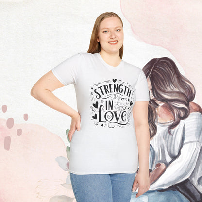 Strength In Love Cotton T-Shirt