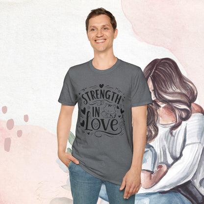 Strength In Love Cotton T-Shirt