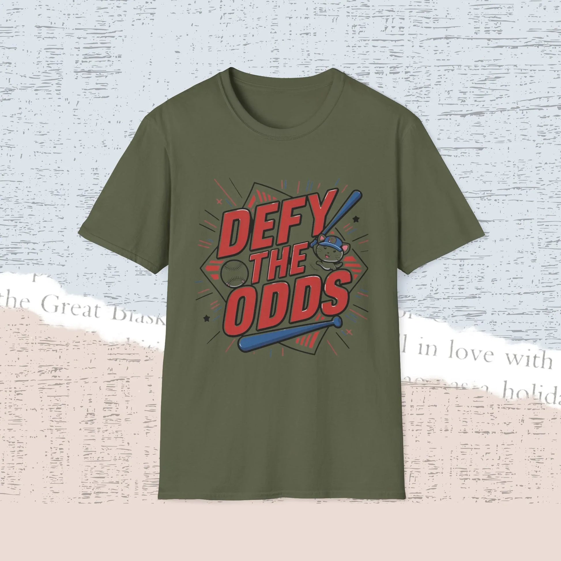 Defy The Odds Cotton Men Tee - Billien