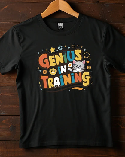 Genius In Training Kids Cotton T-Shirt - Billien