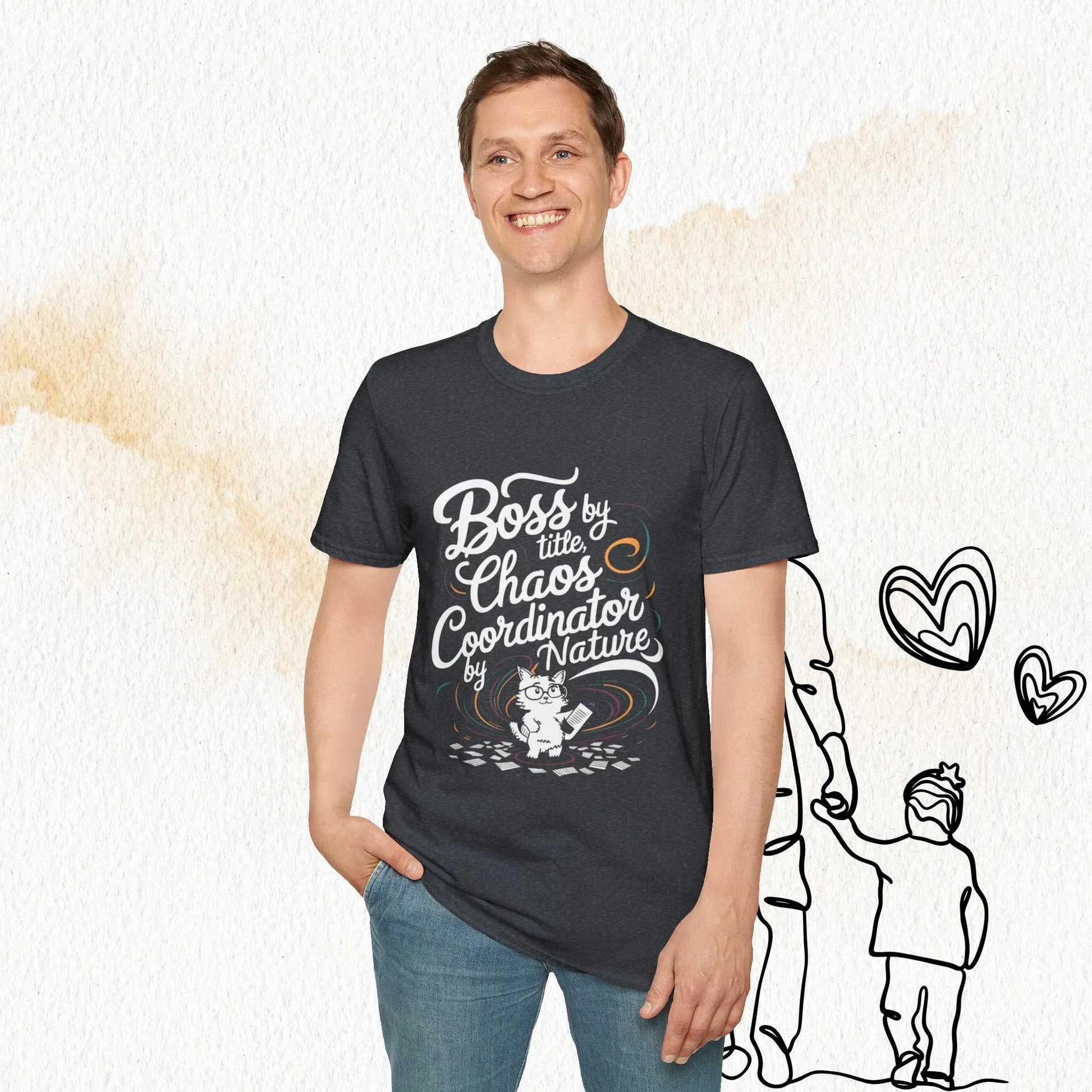 Boss By Title Cotton Tee - Billien