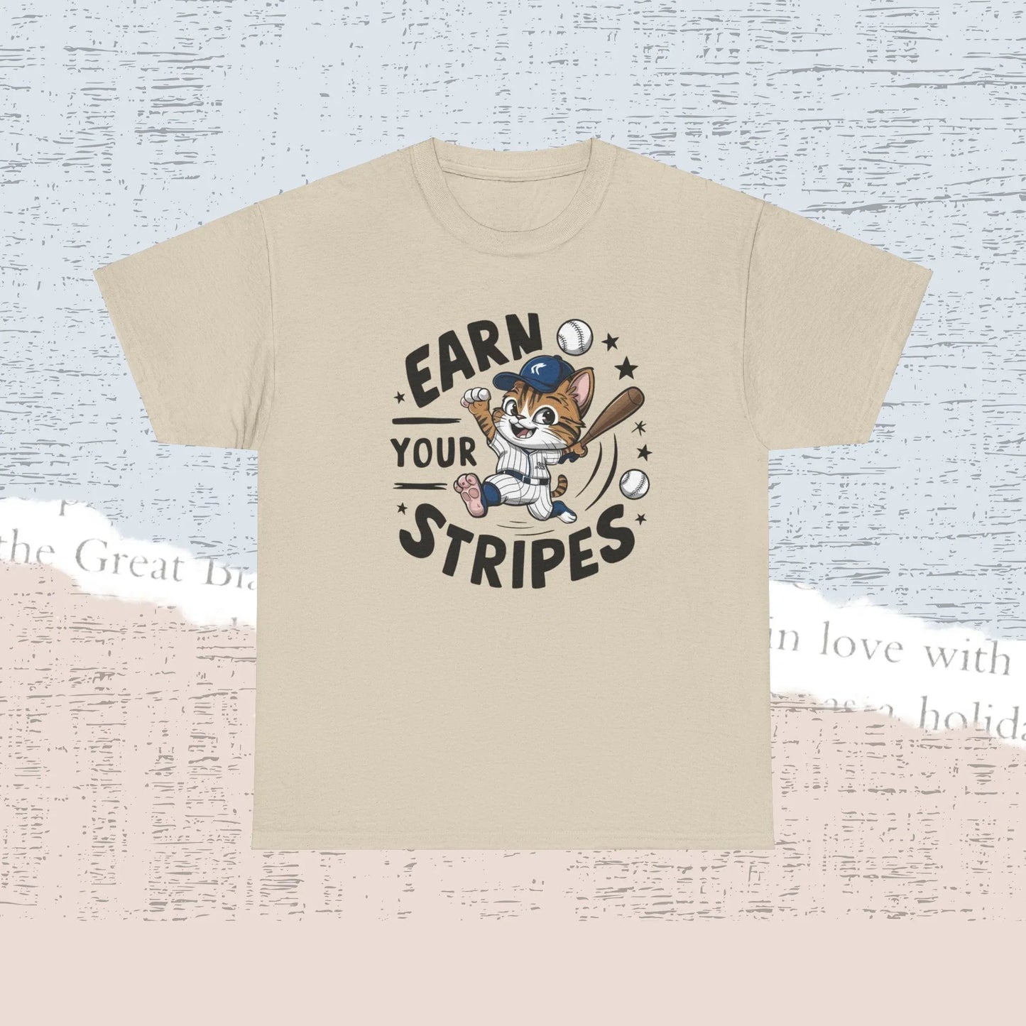 Earn Your Stripe Cotton Tshirt - Billien