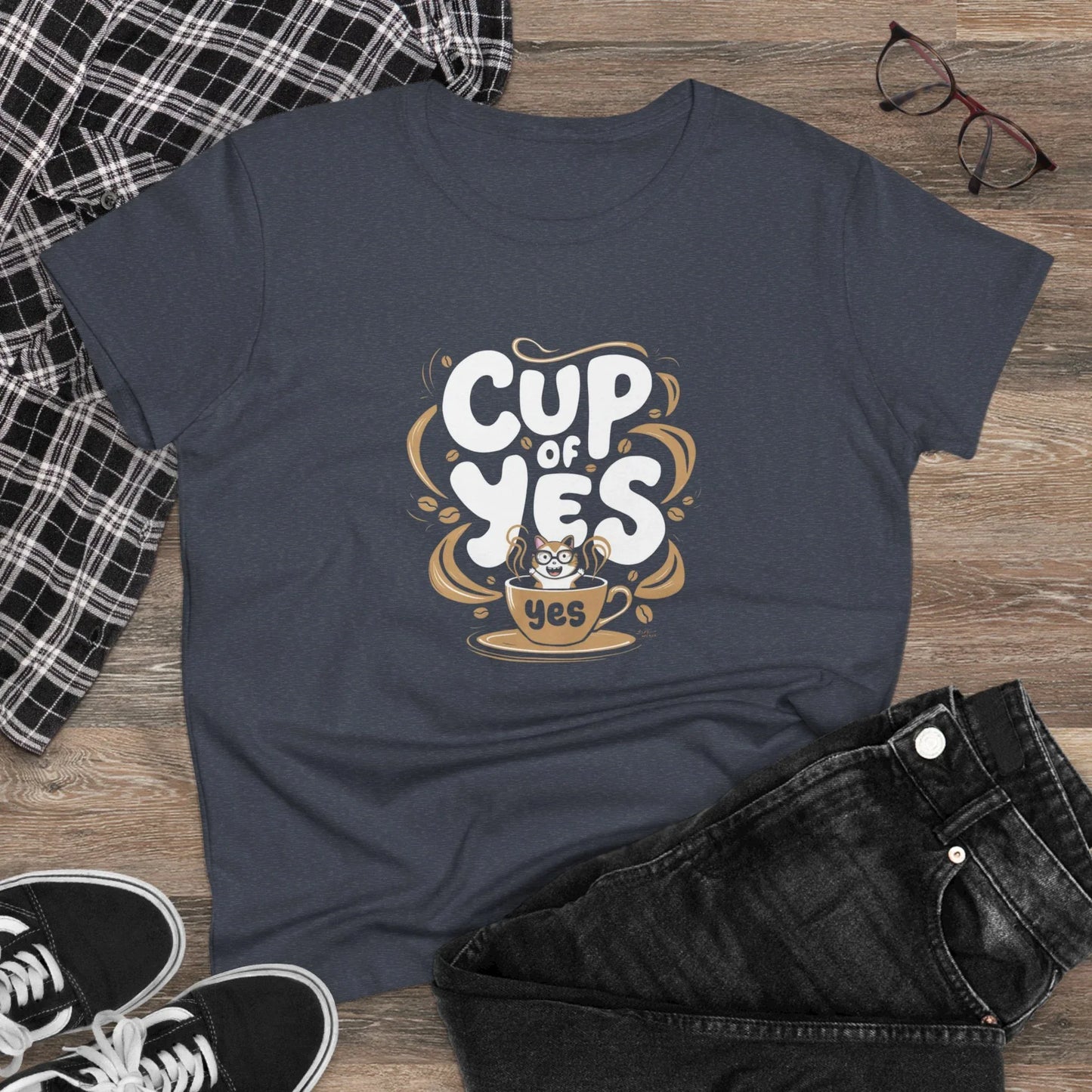 Cup of Yes Coffee Lover Women T-Shirt - Billien