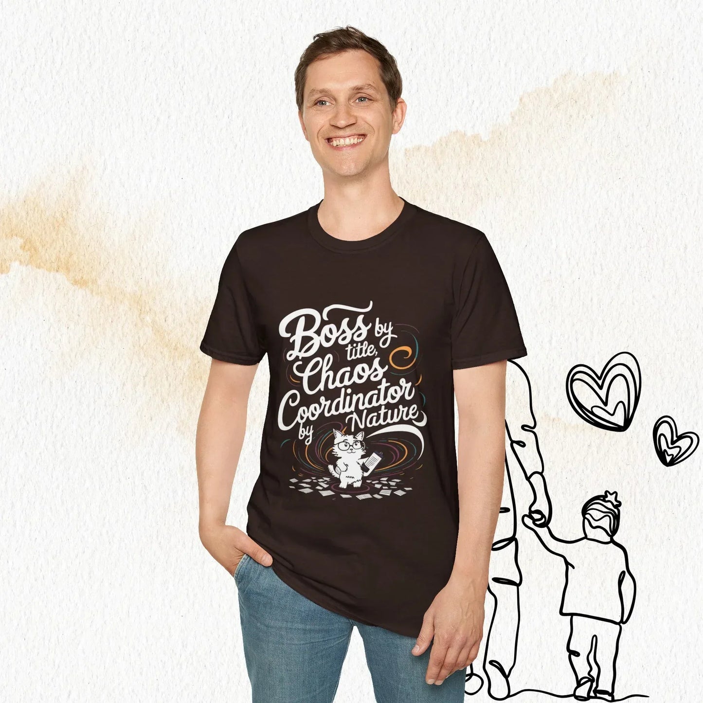 Boss By Title Cotton Tee - Billien