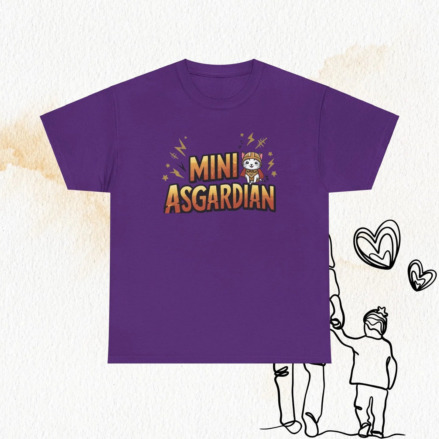 Mini Asgardian Cotton Tshirt - Billien