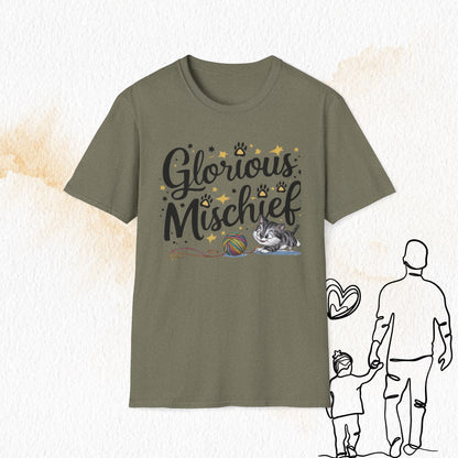 Glorious Mischief Cotton Men T-Shirt