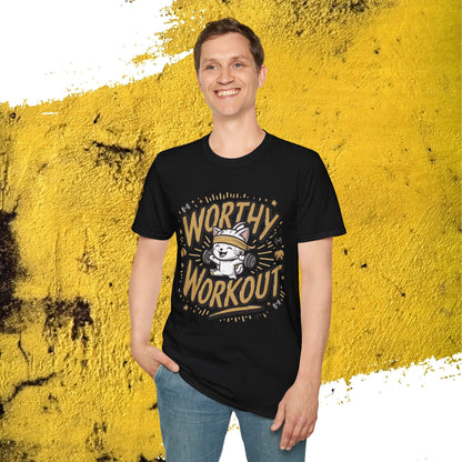 Worthy Workout Cotton Men Tee