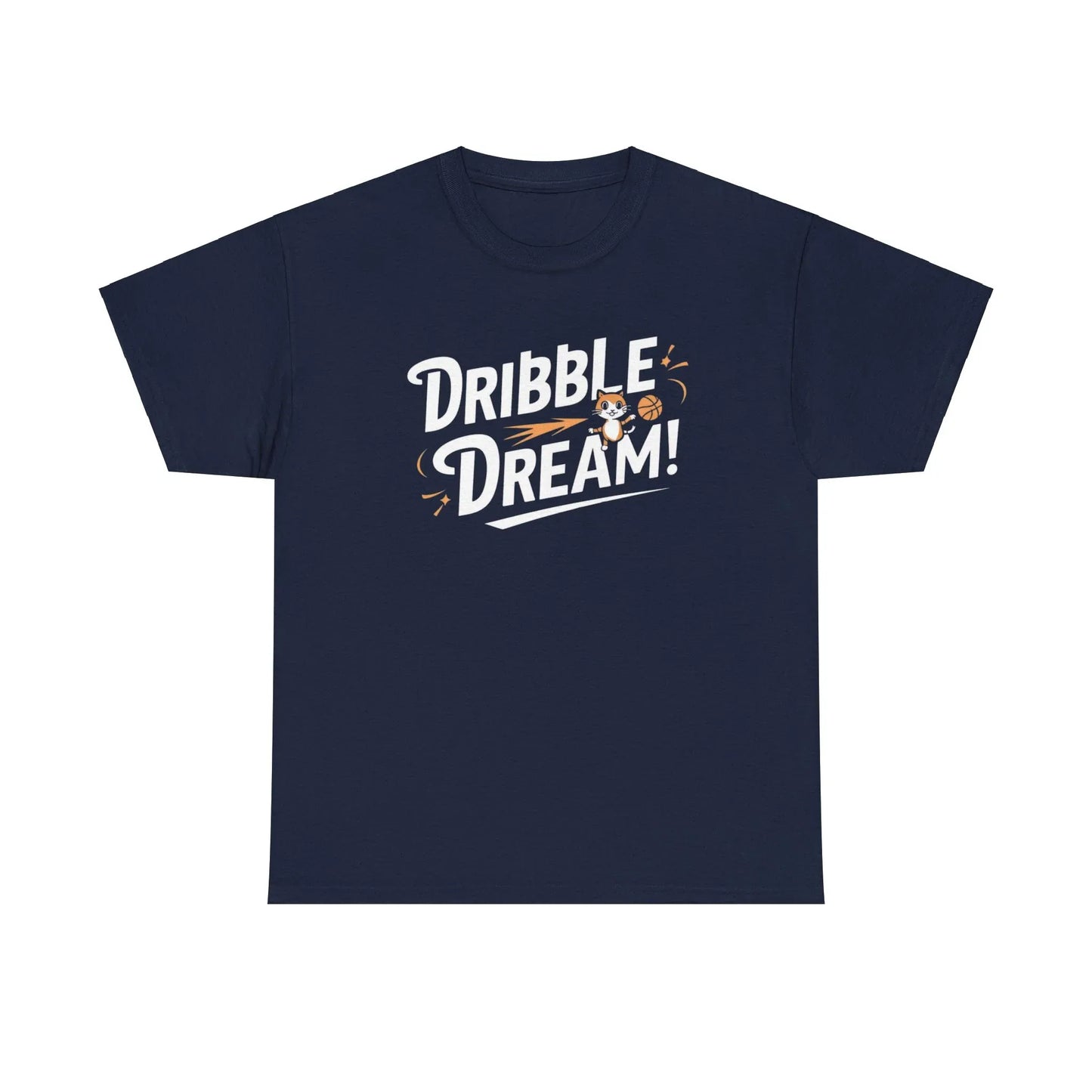 Dribble Dream Playing Basketball Cotton T-Shirt - Billien