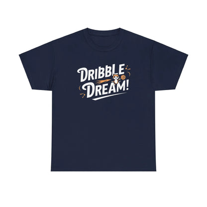 Dribble Dream Playing Basketball Cotton T-Shirt - Billien