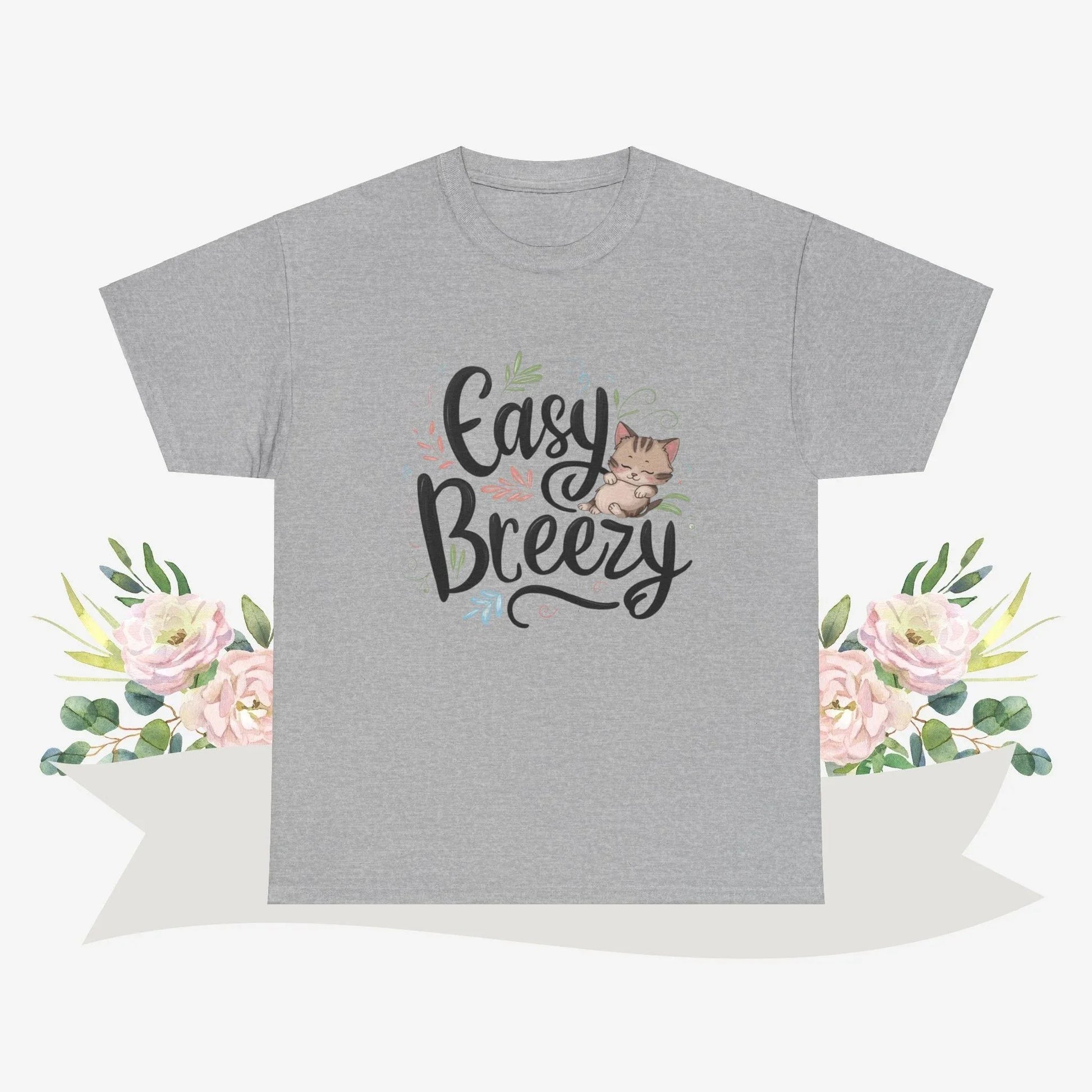 Easy Breezy Idiom Cotton Tshirt - Billien