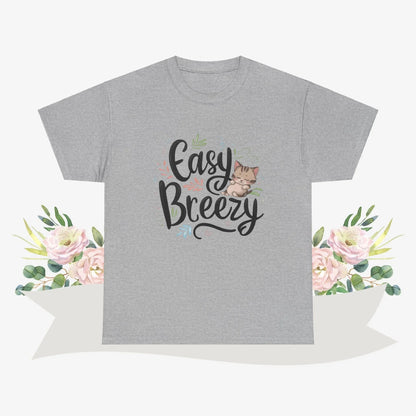 Easy Breezy Idiom Cotton Tshirt - Billien
