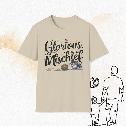 Glorious Mischief Cotton Men T-Shirt
