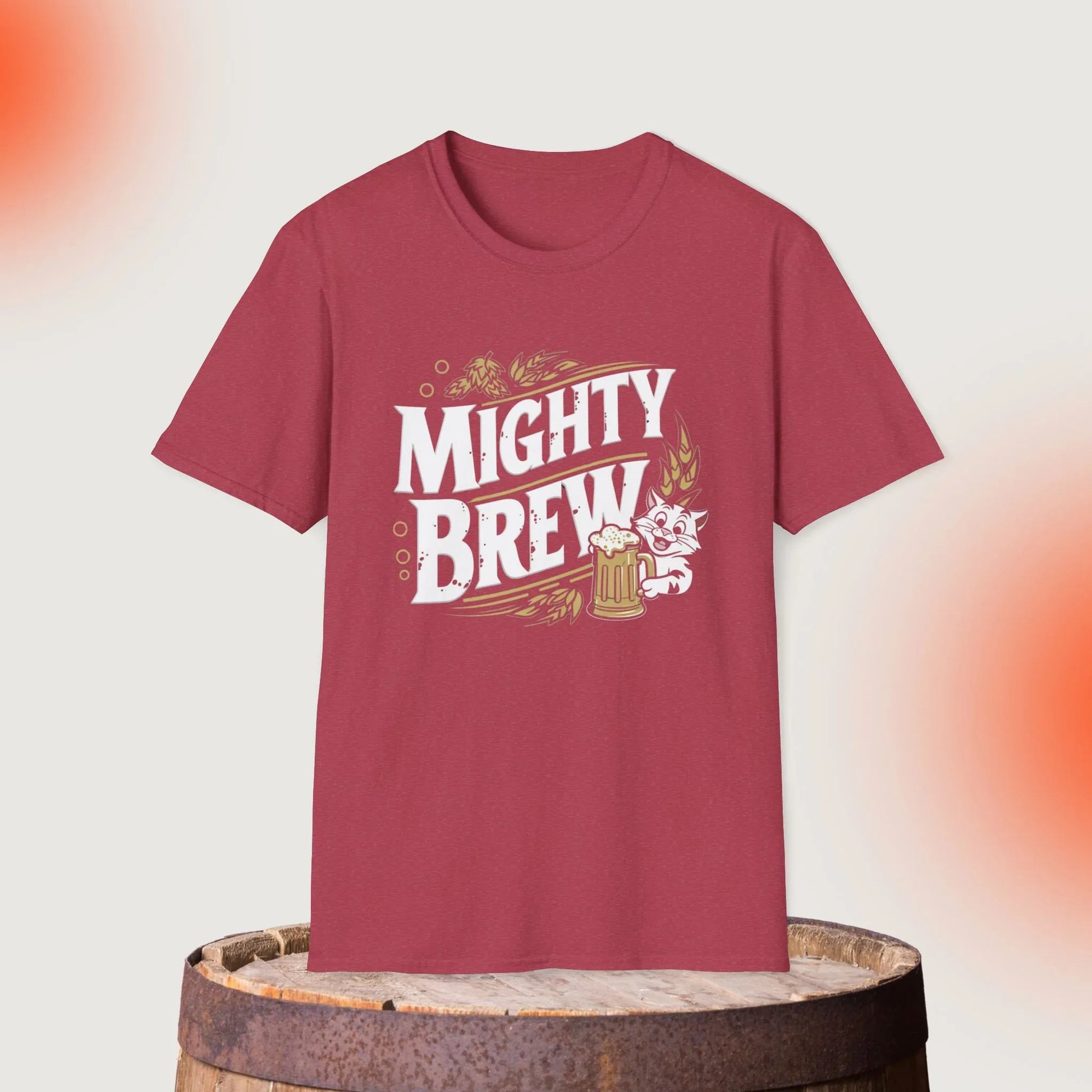 Mighty Brew Cotton Crew Neck Tshirt - Billien