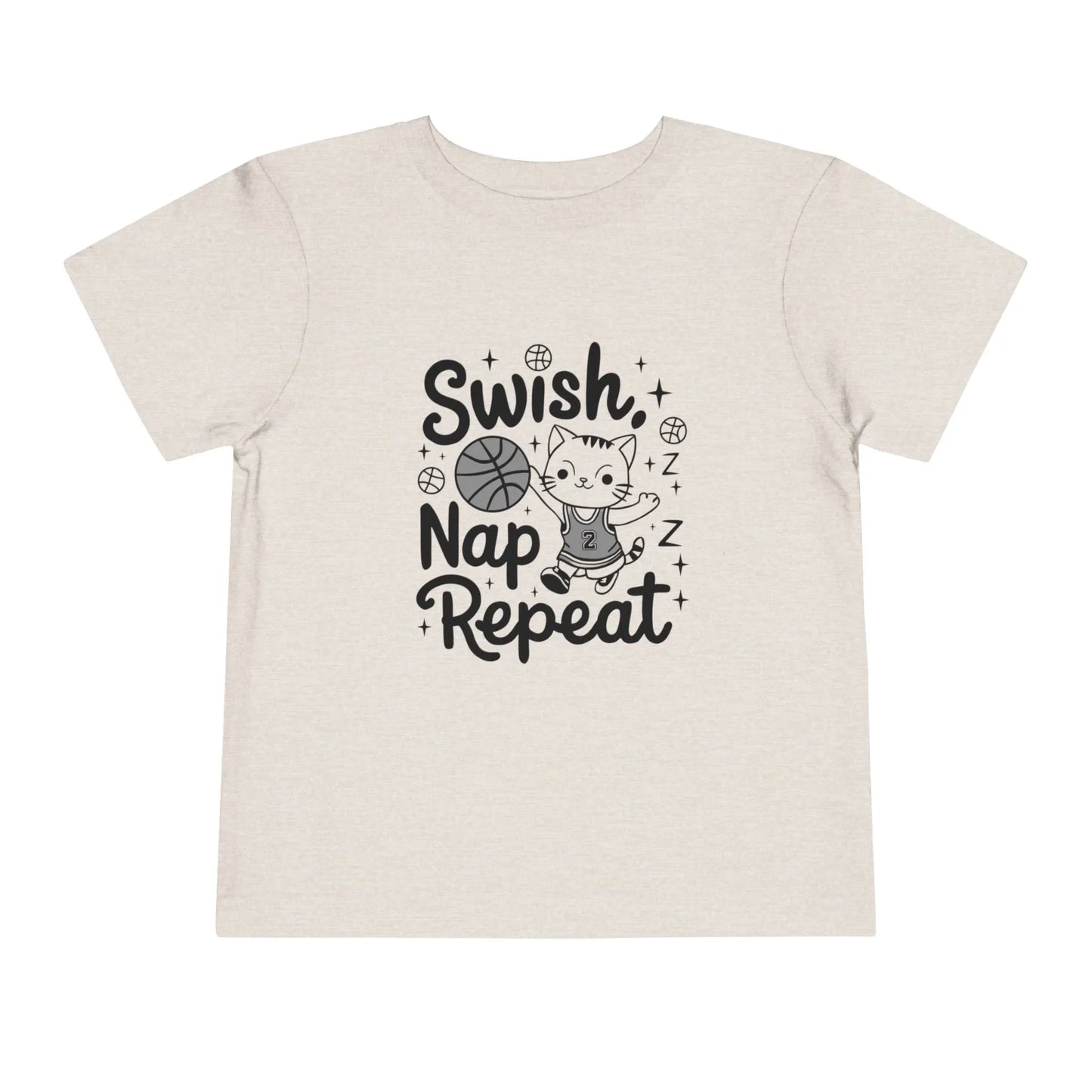 Swish Nap Repeat Toddler Cotton T-Shirt - Billien