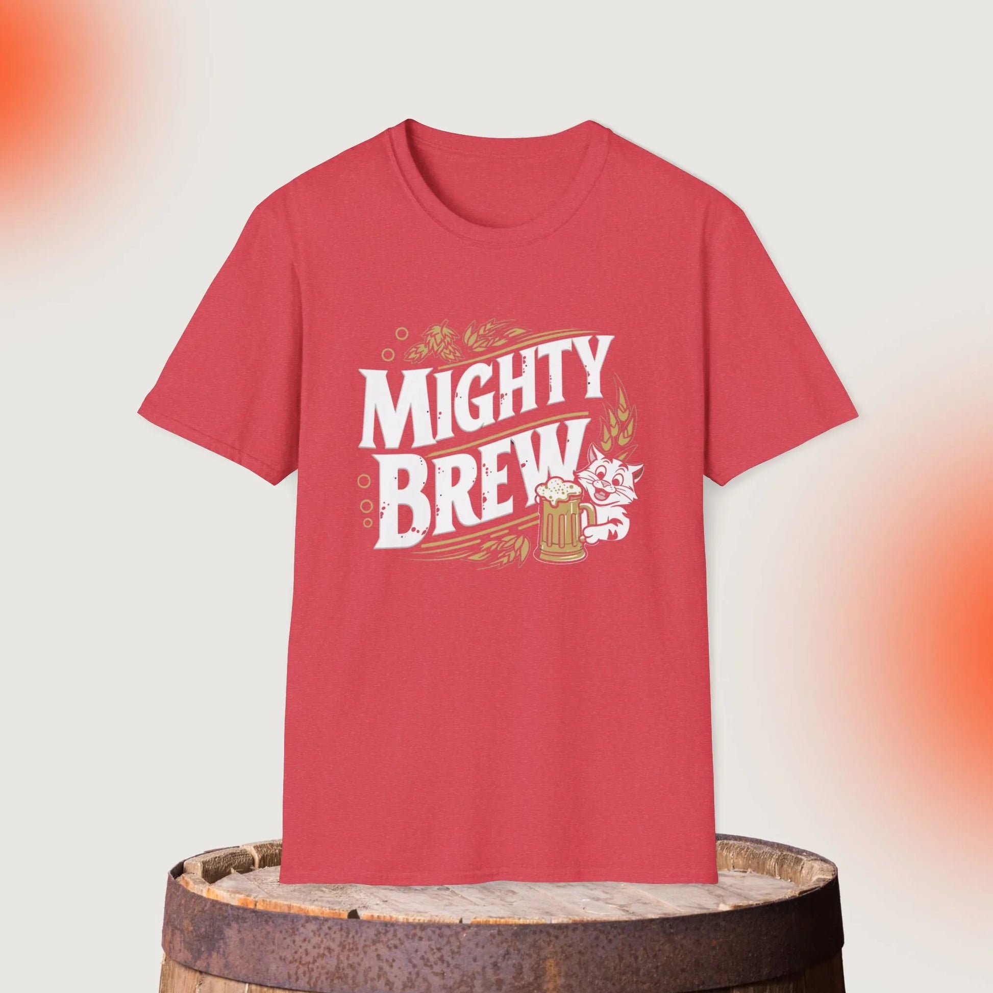 Mighty Brew Cotton Crew Neck Tshirt - Billien