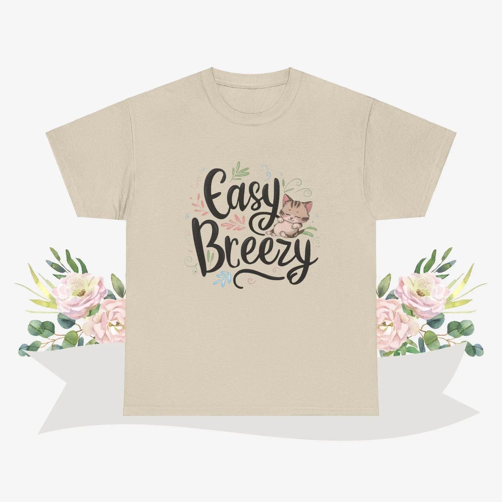 Easy Breezy Idiom Cotton Tshirt - Billien