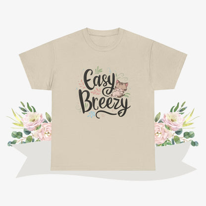 Easy Breezy Idiom Cotton Tshirt - Billien