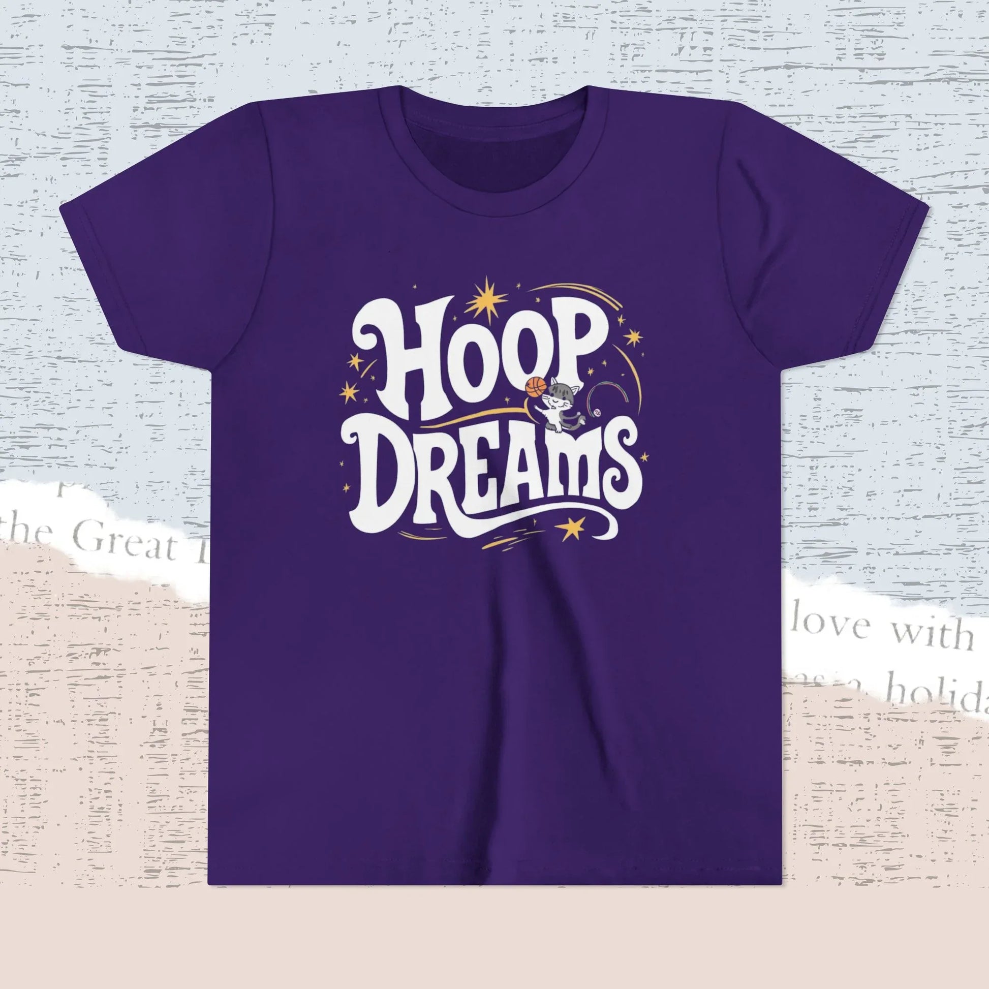 Hoop Dreams Youth Heavy Cotton T-Shirt - Billien