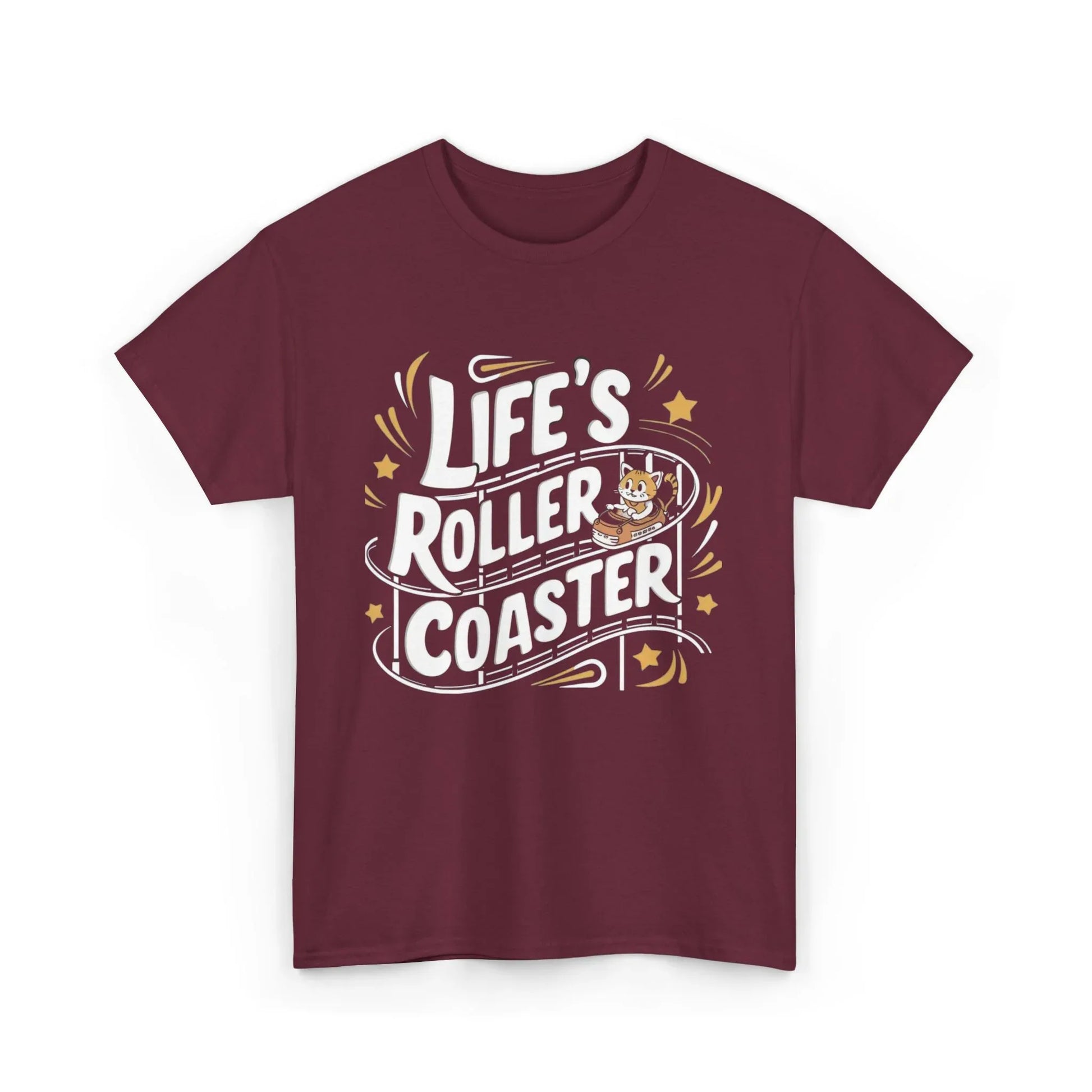 Life Roller Coaster Cotton Tshirt - Billien