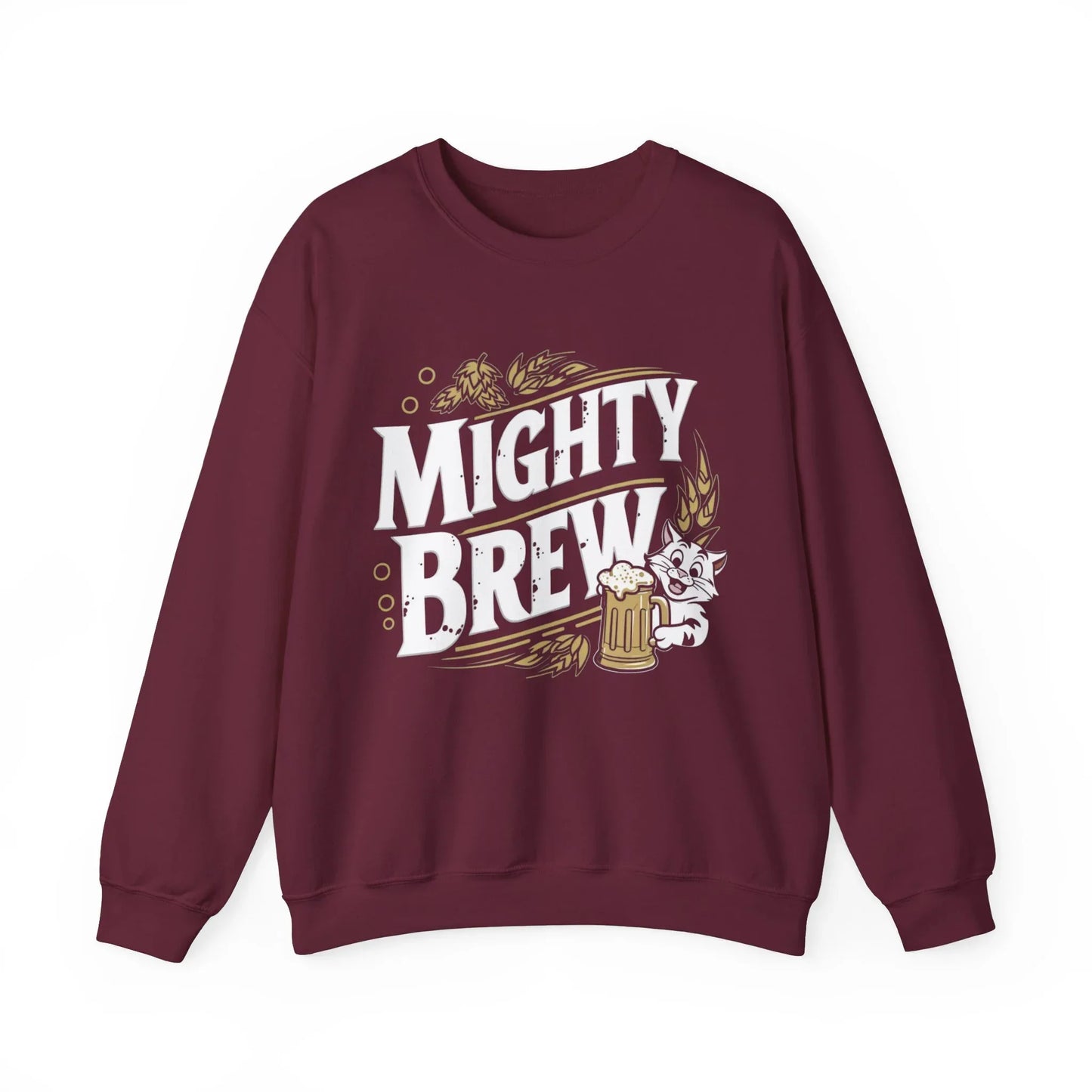 Mighty Brew Ultra Cotton Crewneck Sweatshirt - Billien