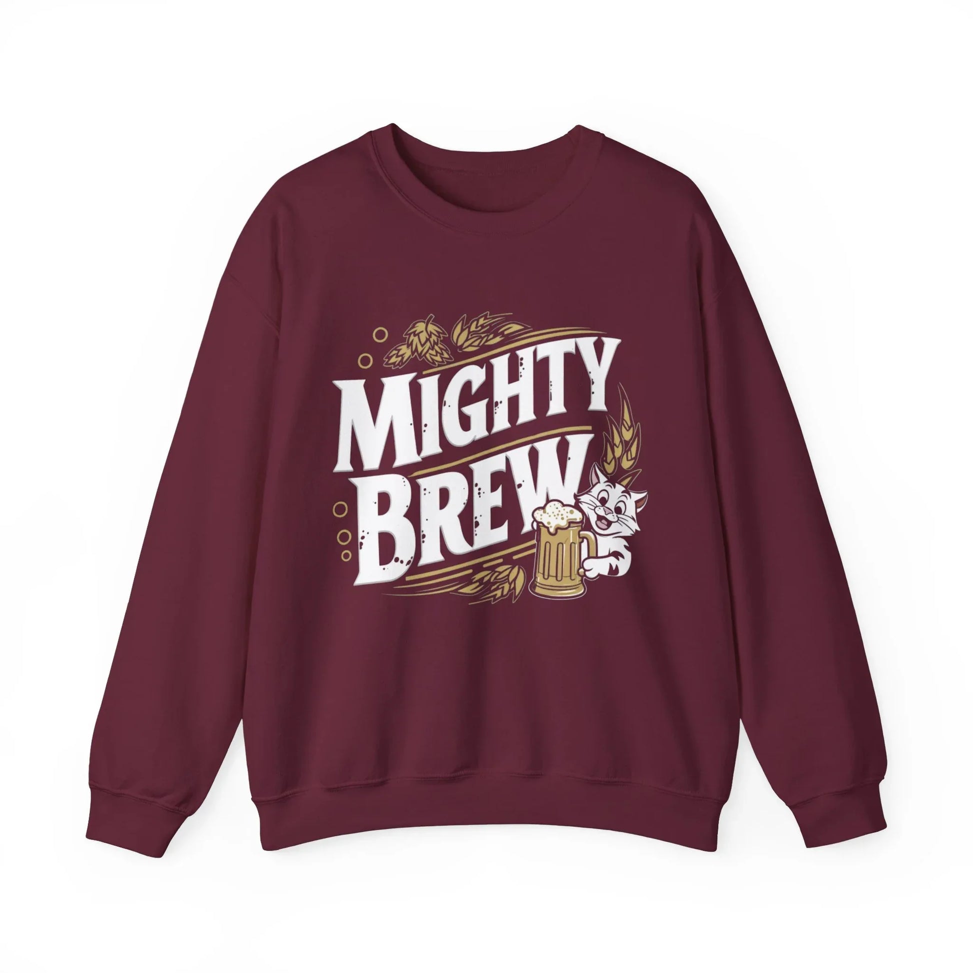Mighty Brew Ultra Cotton Crewneck Sweatshirt - Billien