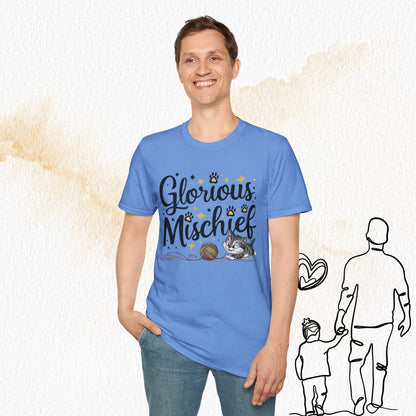 Glorious Mischief Cotton Men T-Shirt