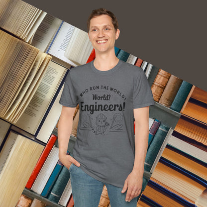 Who Build World Cotton T-Shirt